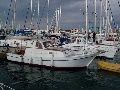 In the marina