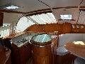 Galley and salon