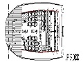 Upper deck layout