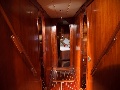 Hallway between the cabins