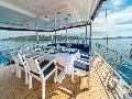 Dining on deck