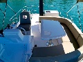 Sitting area at the stern deck