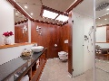 Huge bathroom within master cabin