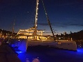 Sunreef 50 at night