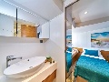 Cabin and bathroom