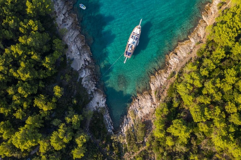 Bird view at Saint Luca