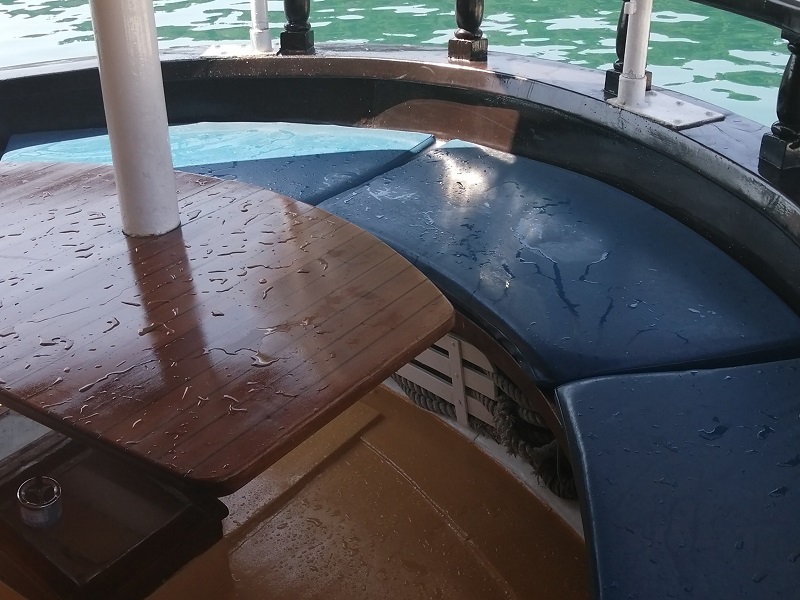 Stern deck