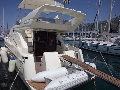 Azimut 46 in the marina