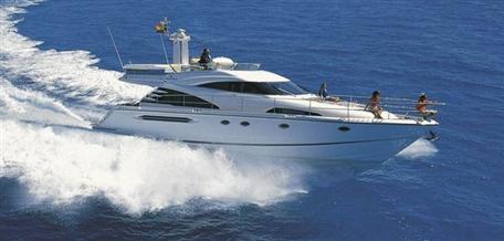 Fairline Squadron 58 in azione