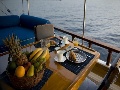 Breakfast on board