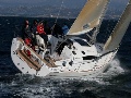 At sea