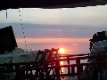 Sunset from the deck