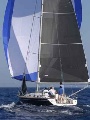 Sailing with spinnaker