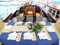 Dining on deck