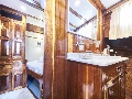 Cabin with bathroom