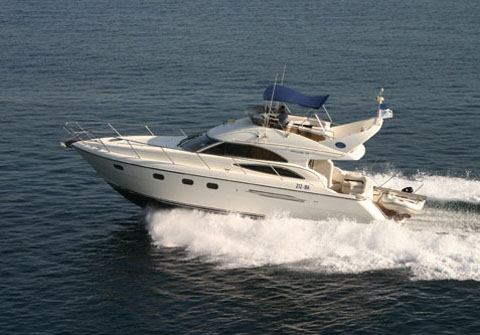 Princess 45 fly. Built: 2002; Length over all: 13.6 m; Beam: 4,23 m ... Princess 45 fly. Built: 2002; Length over all: 13.6 m; Beam: 4,23 m ...