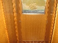Hallway between the cabins