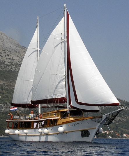 On the sea