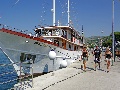 Magellan on anchor