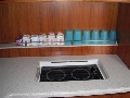 In the kitchen