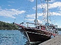 Gulet Sedna on anchor