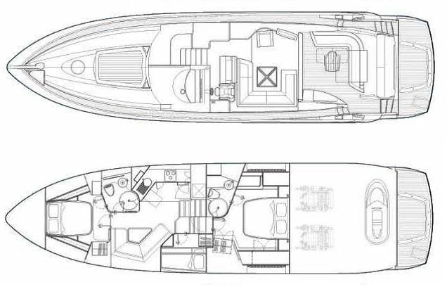 Sunseeker Predator 62 Motor Boats Charter In Split Croatia Charter Holidays