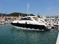 Princess V58 sull'ancora