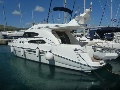 Sealine T47 in the marina