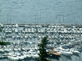 Boats moored in the ACI marina Split