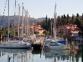 Blick auf den Hafen