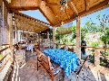 Sala da pranzo all'esterno - zona comune per appartamenti 2+2