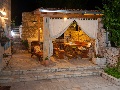 Outside dining area