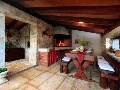 Barbeque area in the garden