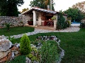 Barbeque area in the garden