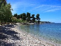 Beach in front of the villa