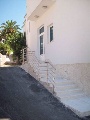 Side entrance of the house