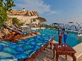 At the pool