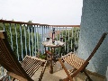 Balkon mit Meerblick