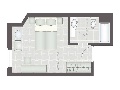 Double room layout