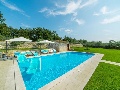 Sun lounges at the pool