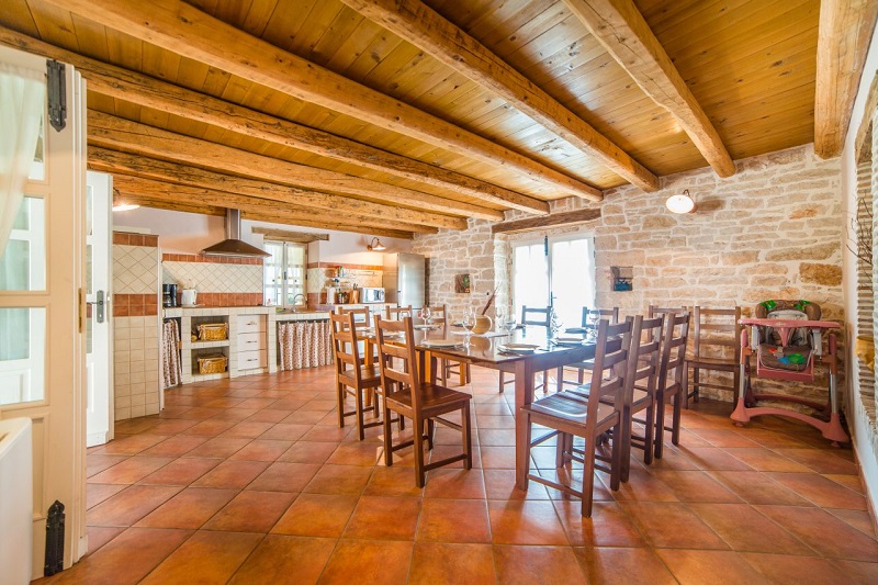 Kitchen and dining room