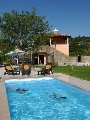 At pool 