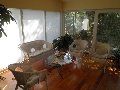 Glass terrace
