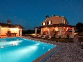 Villa Bacio at night