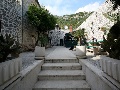 Courtyard and summer kitchen