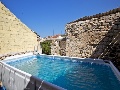 Pool in the back yard