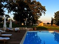 Outside pool