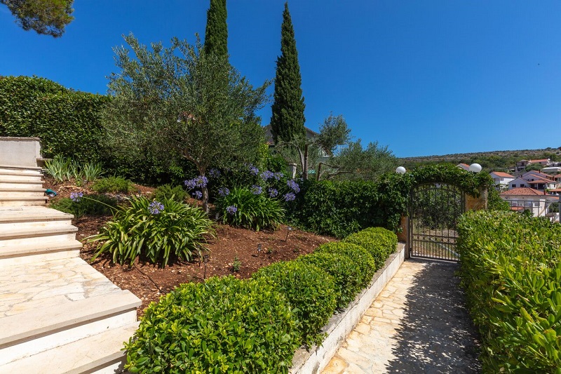 On the villa property