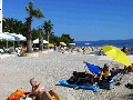 Beach in front of the hotel