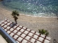 Beach in front of the hotel